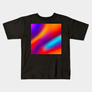 Beautiful Abstract Color Art Kids T-Shirt